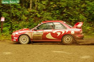 Ele Bardha / Corrina Roshea Subaru WRX STi on SS11, Anchor-Mattson.