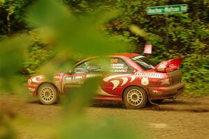 Ele Bardha / Corrina Roshea Subaru WRX STi on SS11, Anchor-Mattson.