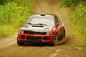 Mark Piatkowski / Claudia Barbera-Pullen Subaru Impreza 2.5RS on SS11, Anchor-Mattson.