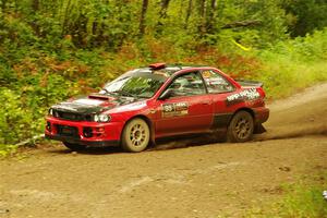 Mark Piatkowski / Claudia Barbera-Pullen Subaru Impreza 2.5RS on SS11, Anchor-Mattson.