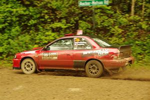 Mark Piatkowski / Claudia Barbera-Pullen Subaru Impreza 2.5RS on SS11, Anchor-Mattson.