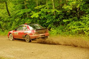 Mark Piatkowski / Claudia Barbera-Pullen Subaru Impreza 2.5RS on SS11, Anchor-Mattson.
