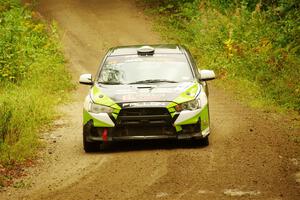 Eamon Fallon / Ozgur Simsek Mitsubishi Lancer Evo X on SS11, Anchor-Mattson.