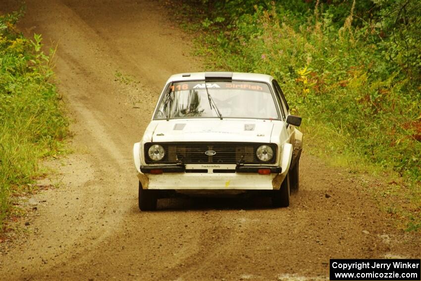 John Hill / Rebecca Ruston Ford Escort Mk II on SS11, Anchor-Mattson.