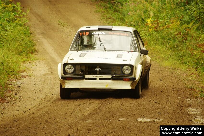 John Hill / Rebecca Ruston Ford Escort Mk II on SS11, Anchor-Mattson.