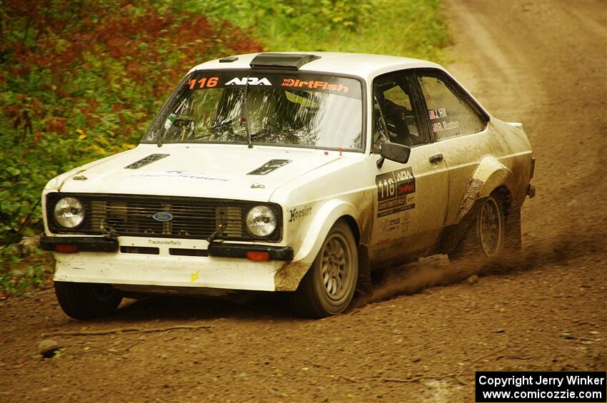 John Hill / Rebecca Ruston Ford Escort Mk II on SS11, Anchor-Mattson.