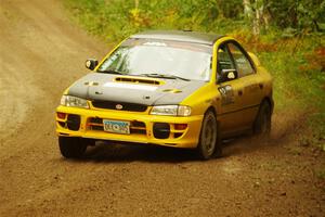 Steve Gingras / Katie Gingras Subaru Impreza on SS11, Anchor-Mattson.