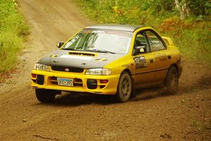 Steve Gingras / Katie Gingras Subaru Impreza on SS11, Anchor-Mattson.