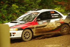 Chris Barribeau / Alex Ferencz Subaru Impreza RS on SS11, Anchor-Mattson.