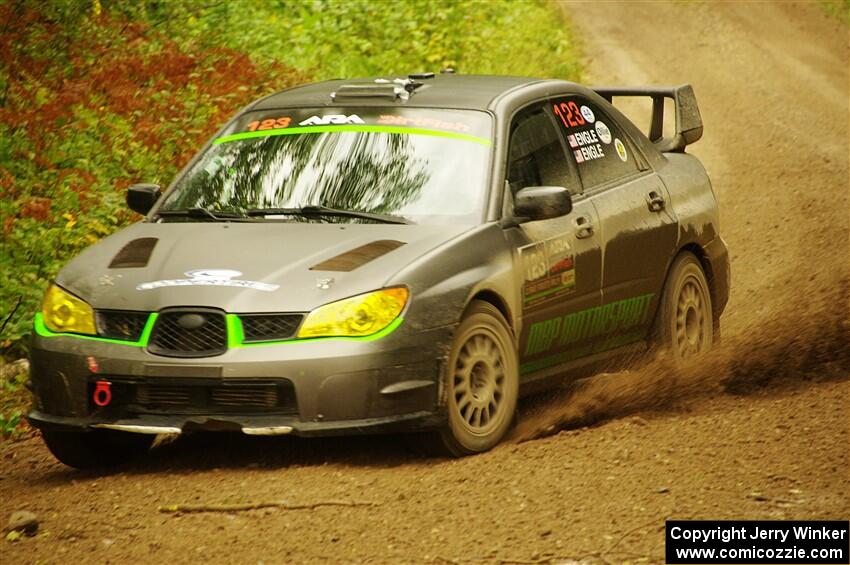 Mike Engle / Morgan Engle Subaru WRX STi on SS11, Anchor-Mattson.