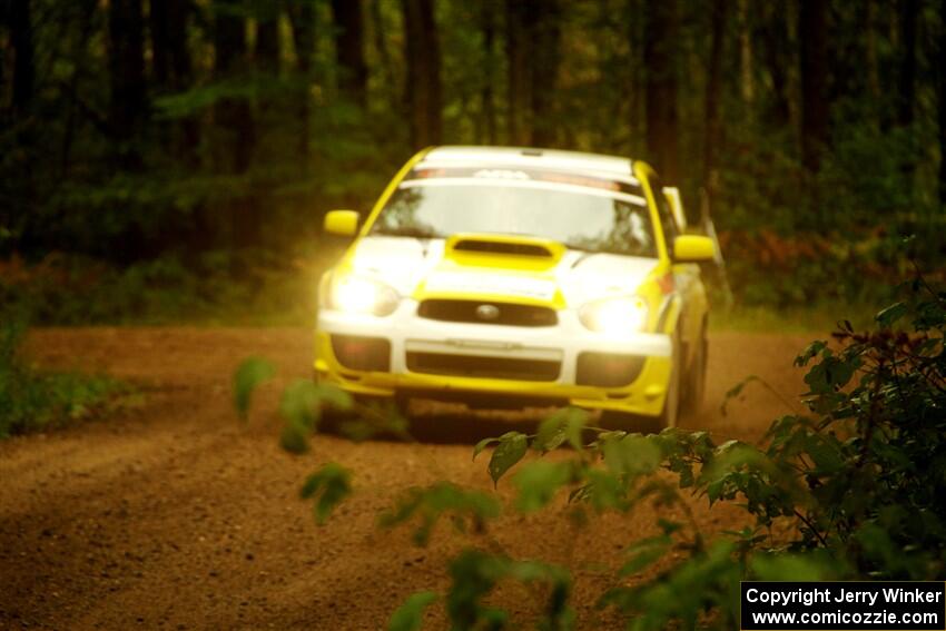 Mark Williams / Steve Harrell Subaru WRX STi on SS11, Anchor-Mattson.