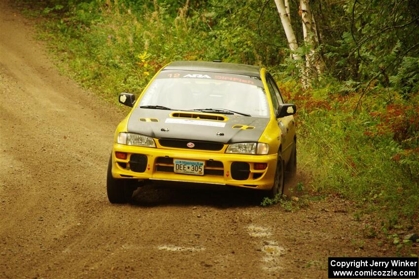 Steve Gingras / Katie Gingras Subaru Impreza on SS11, Anchor-Mattson.