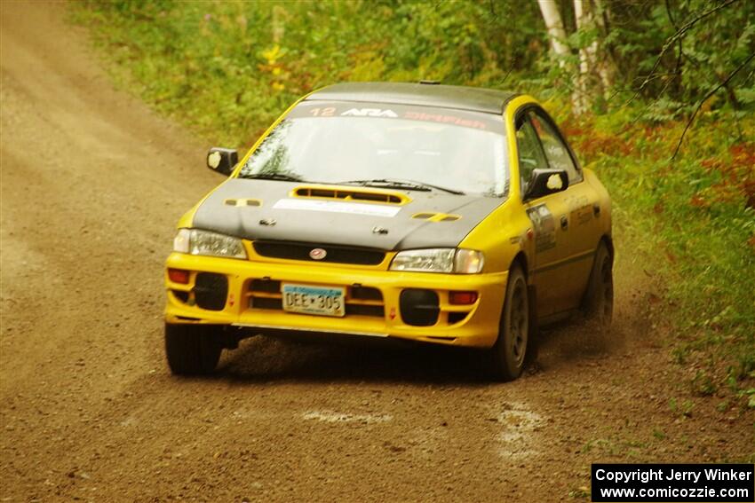 Steve Gingras / Katie Gingras Subaru Impreza on SS11, Anchor-Mattson.