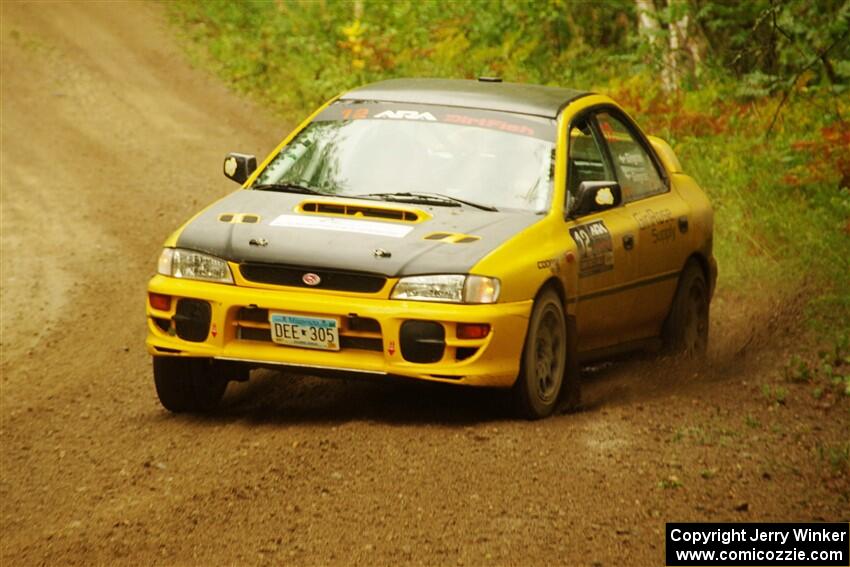 Steve Gingras / Katie Gingras Subaru Impreza on SS11, Anchor-Mattson.