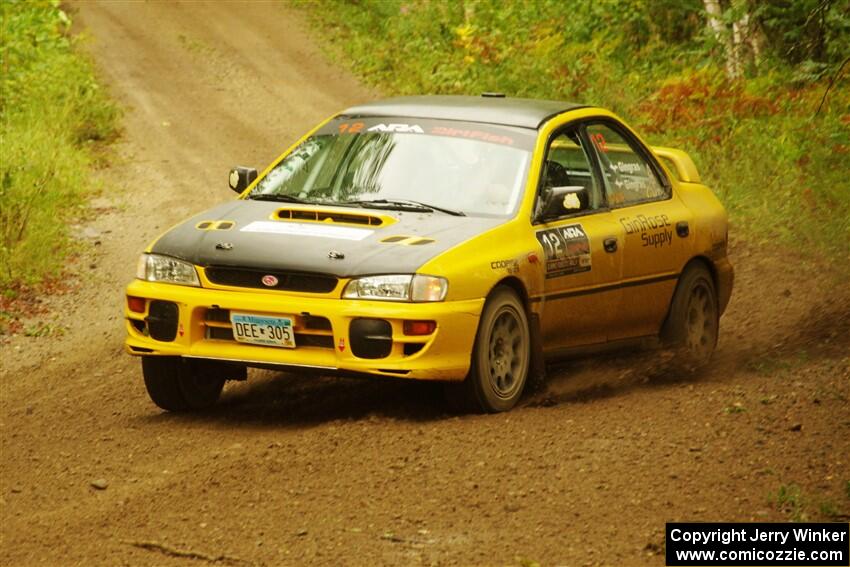 Steve Gingras / Katie Gingras Subaru Impreza on SS11, Anchor-Mattson.