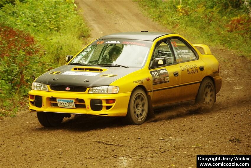 Steve Gingras / Katie Gingras Subaru Impreza on SS11, Anchor-Mattson.