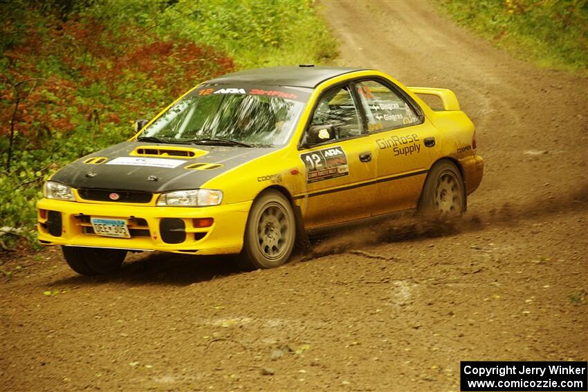 Steve Gingras / Katie Gingras Subaru Impreza on SS11, Anchor-Mattson.