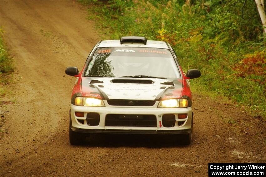 Chris Barribeau / Alex Ferencz Subaru Impreza RS on SS11, Anchor-Mattson.