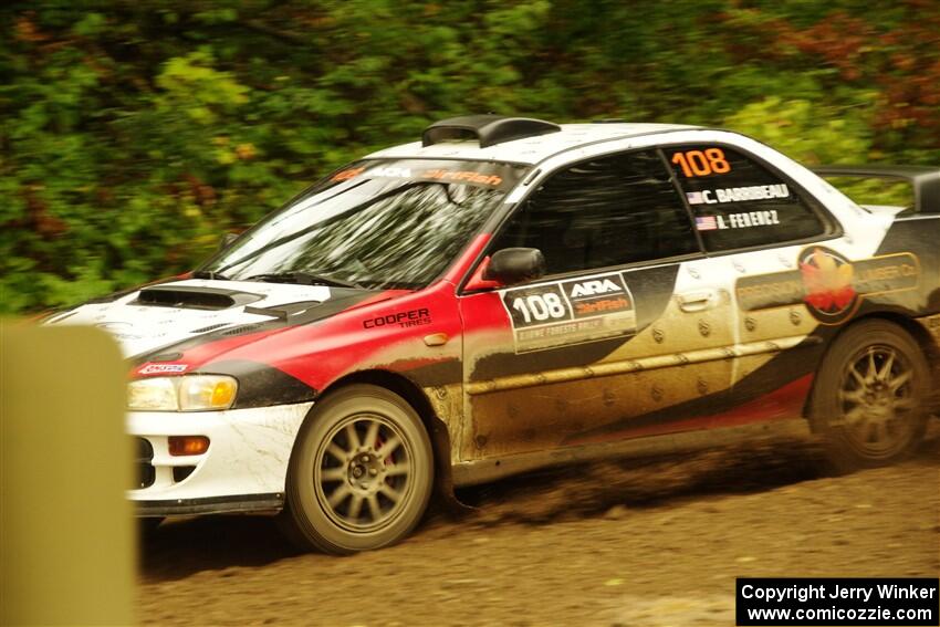 Chris Barribeau / Alex Ferencz Subaru Impreza RS on SS11, Anchor-Mattson.