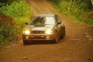 Jordan Locher / Tom Addison Subaru Impreza 2.5RS on SS11, Anchor-Mattson.