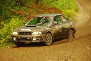 Jordan Locher / Tom Addison Subaru Impreza 2.5RS on SS11, Anchor-Mattson.