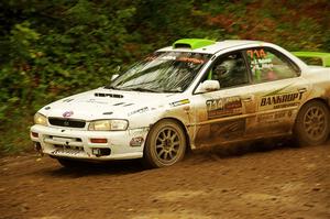 Jordon Haberer / Kevin Allen Subaru Impreza on SS11, Anchor-Mattson.
