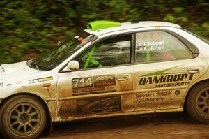 Jordon Haberer / Kevin Allen Subaru Impreza on SS11, Anchor-Mattson.