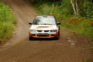 Kyle Tilley / Tim Whitteridge Mitsubishi Lancer Evo VIII on SS11, Anchor-Mattson.