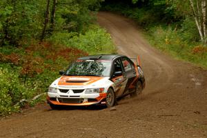 Kyle Tilley / Tim Whitteridge Mitsubishi Lancer Evo VIII on SS11, Anchor-Mattson.