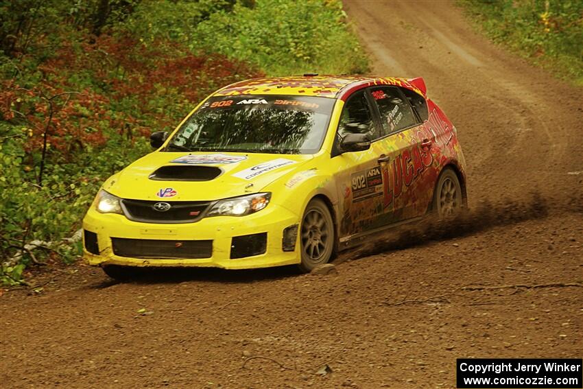 Scott Putnam / Spencer Putnam Subaru WRX STi on SS11, Anchor-Mattson.