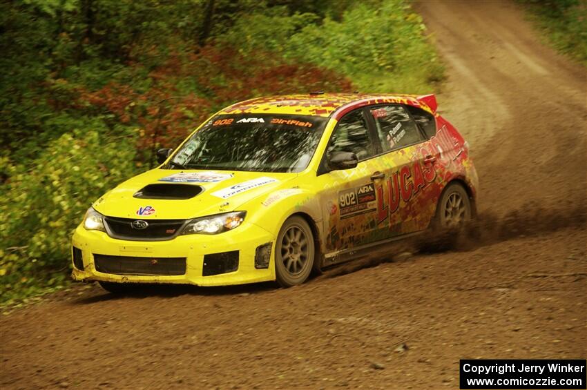Scott Putnam / Spencer Putnam Subaru WRX STi on SS11, Anchor-Mattson.
