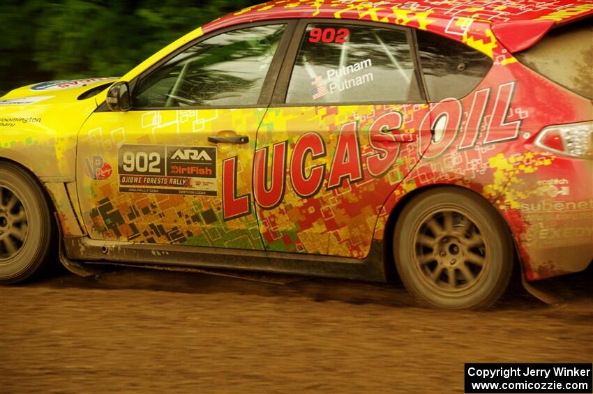 Scott Putnam / Spencer Putnam Subaru WRX STi on SS11, Anchor-Mattson.