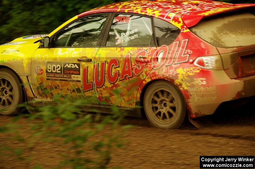 Scott Putnam / Spencer Putnam Subaru WRX STi on SS11, Anchor-Mattson.