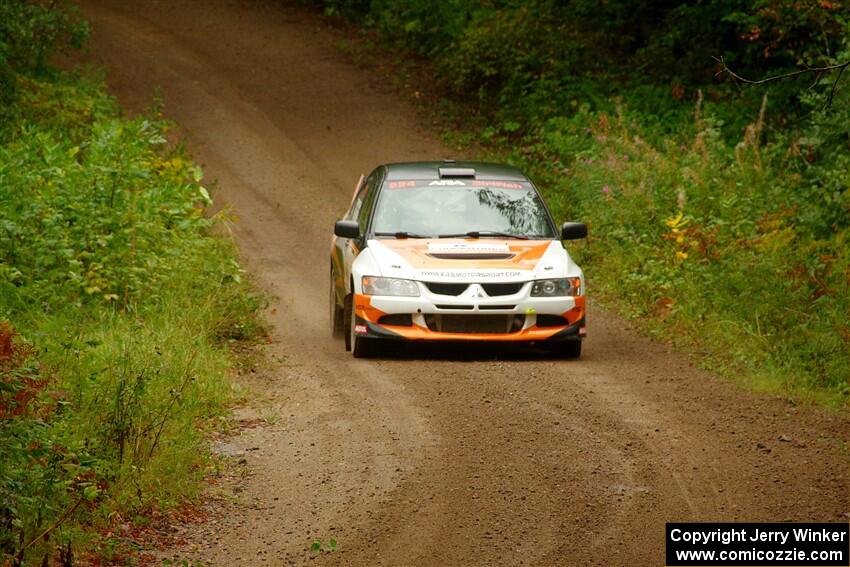 Kyle Tilley / Tim Whitteridge Mitsubishi Lancer Evo VIII on SS11, Anchor-Mattson.