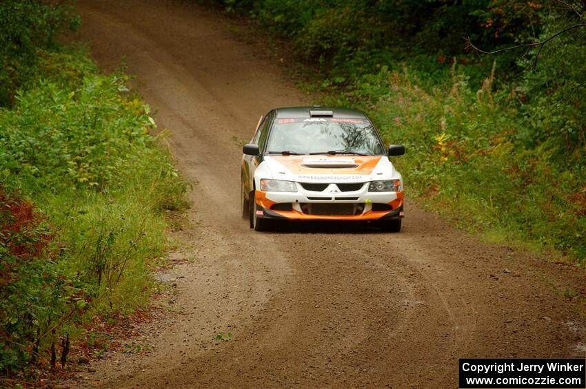 Kyle Tilley / Tim Whitteridge Mitsubishi Lancer Evo VIII on SS11, Anchor-Mattson.