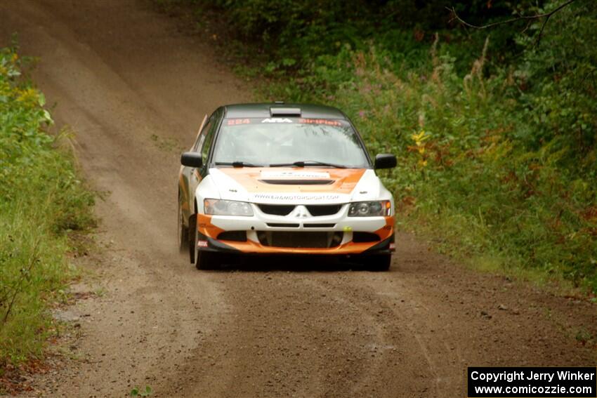 Kyle Tilley / Tim Whitteridge Mitsubishi Lancer Evo VIII on SS11, Anchor-Mattson.