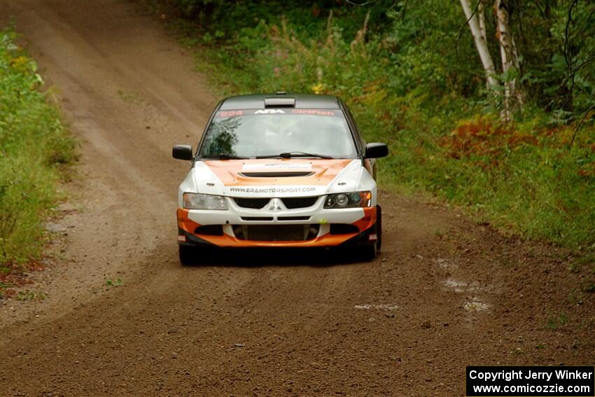 Kyle Tilley / Tim Whitteridge Mitsubishi Lancer Evo VIII on SS11, Anchor-Mattson.