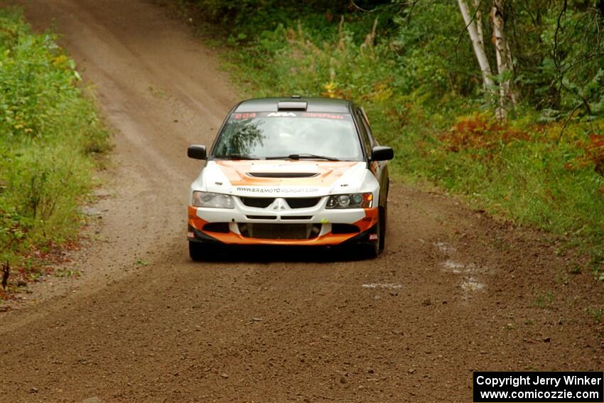 Kyle Tilley / Tim Whitteridge Mitsubishi Lancer Evo VIII on SS11, Anchor-Mattson.