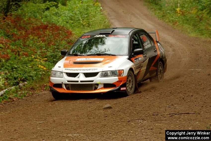 Kyle Tilley / Tim Whitteridge Mitsubishi Lancer Evo VIII on SS11, Anchor-Mattson.