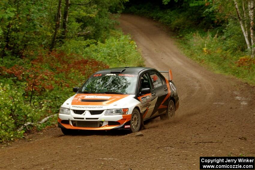 Kyle Tilley / Tim Whitteridge Mitsubishi Lancer Evo VIII on SS11, Anchor-Mattson.