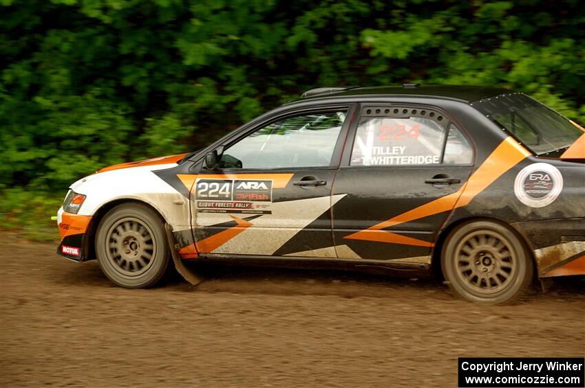 Kyle Tilley / Tim Whitteridge Mitsubishi Lancer Evo VIII on SS11, Anchor-Mattson.