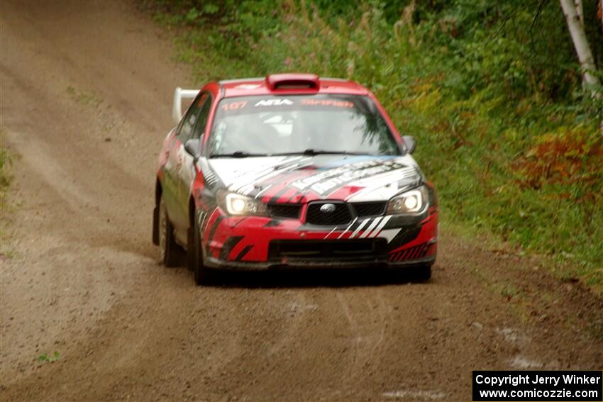 Dan Colburn / Cameron Case Subaru Impreza on SS11, Anchor-Mattson.