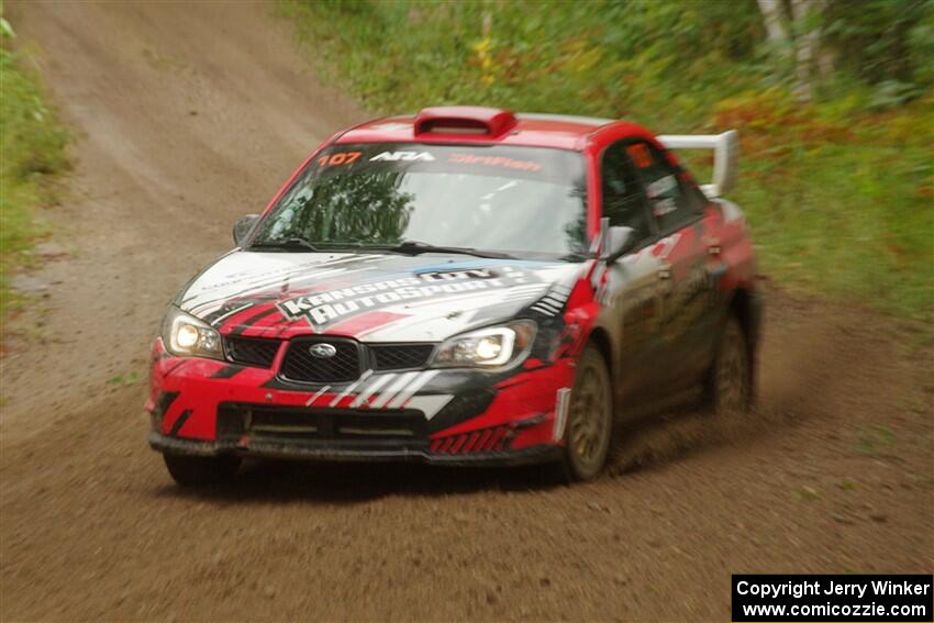Dan Colburn / Cameron Case Subaru Impreza on SS11, Anchor-Mattson.
