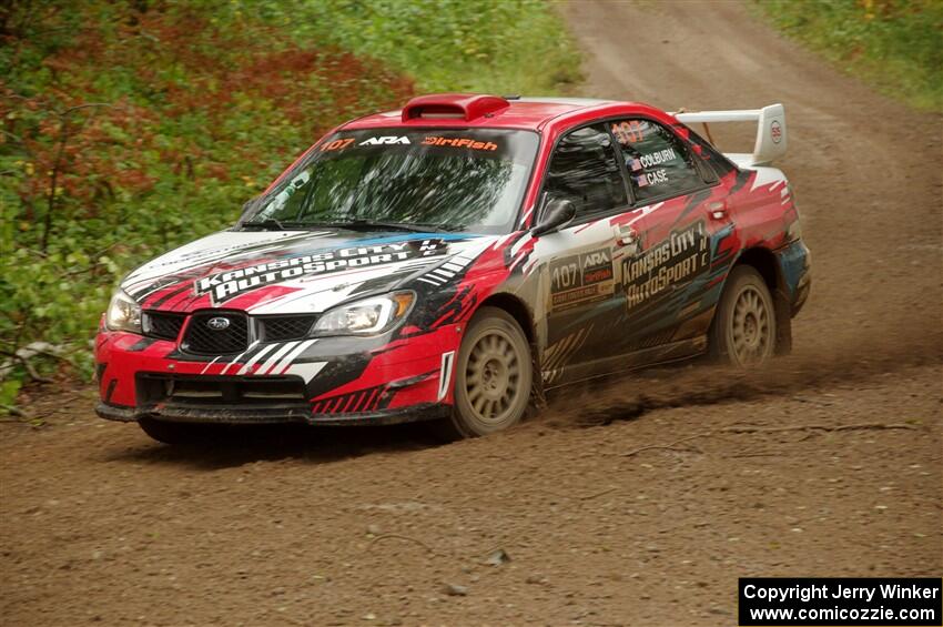 Dan Colburn / Cameron Case Subaru Impreza on SS11, Anchor-Mattson.