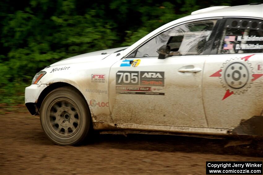 Nigel Maidment / Dylan Whittaker Lexus IS350 on SS11, Anchor-Mattson.