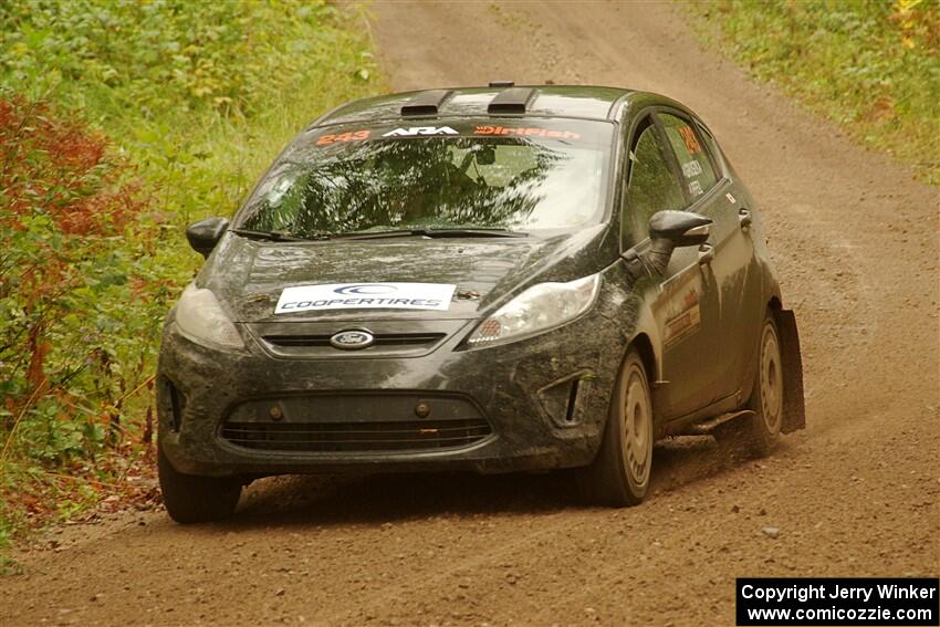 Patrick Gruszka / Zach Pfeil Ford Fiesta on SS11, Anchor-Mattson.