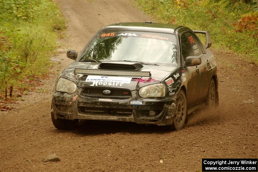 Todd Briley / Valerie Briley Subaru WRX STi on SS11, Anchor-Mattson.