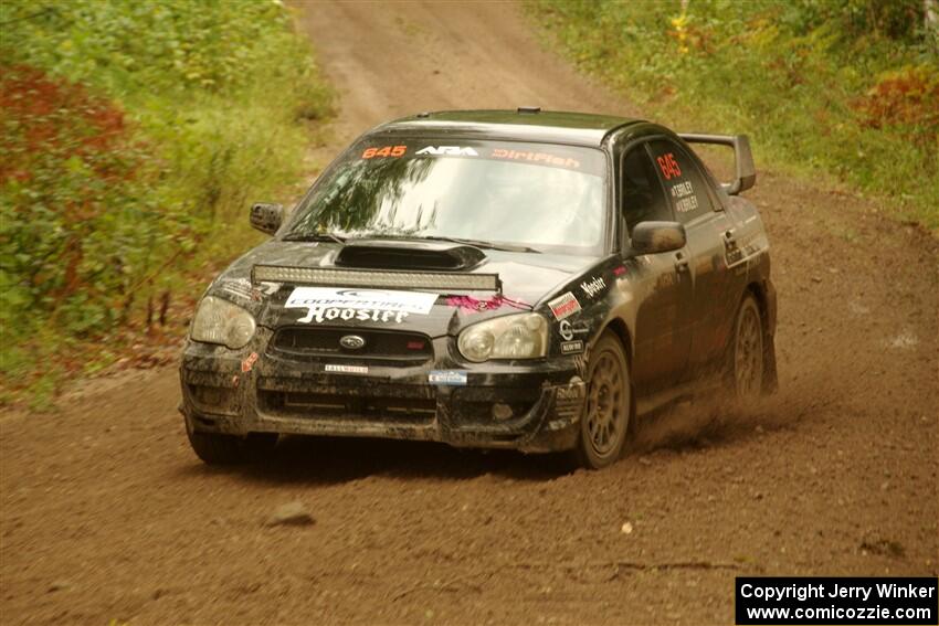 Todd Briley / Valerie Briley Subaru WRX STi on SS11, Anchor-Mattson.