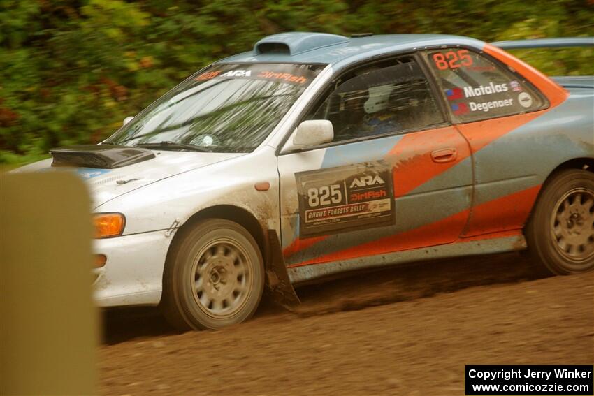 Tyler Matalas / Izaak Degenaer Subaru Impreza LX on SS11, Anchor-Mattson.