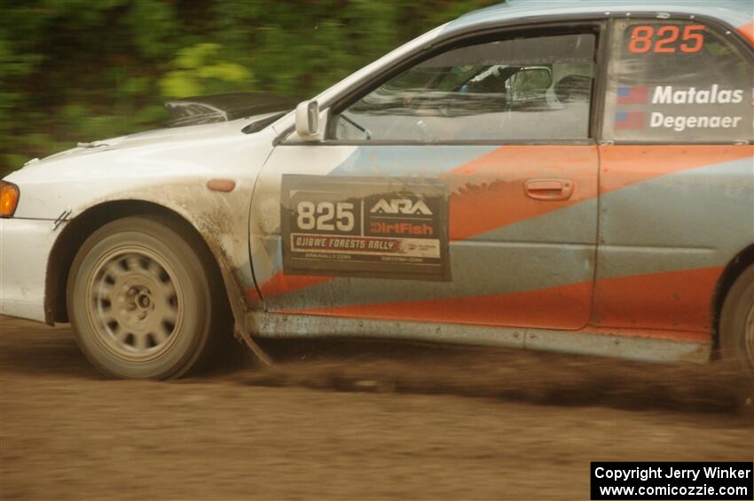 Tyler Matalas / Izaak Degenaer Subaru Impreza LX on SS11, Anchor-Mattson.
